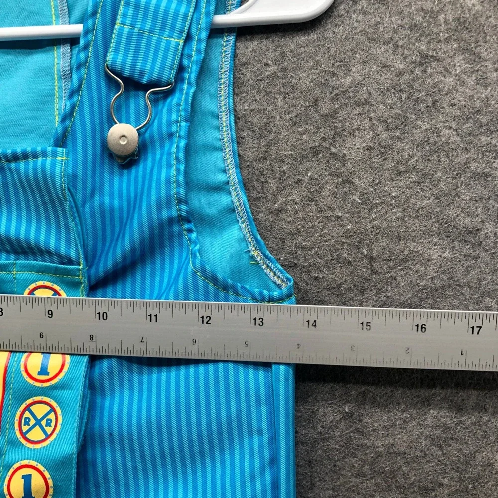 Vintage 2000s Thomas & Friends Engineer Vest & Hat Set Costume Kids 3T 4T